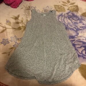 Old Navy Gray Sleeveless Nightshirt